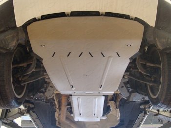 13 899 р. Защита картера двигателя (V-3.0i, V-4.4i, V-3.0D, алюминий) TCC  BMW X5  F15 - X6  F16  с доставкой в г. Калуга. Увеличить фотографию 1