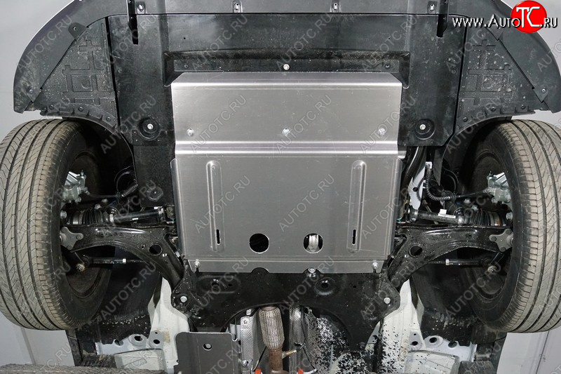 8 349 р. Защита картера и КПП (1-6L Turbo)ТСС Тюнинг  EXEED TXL (2020-2021) (алюминий 4 мм)  с доставкой в г. Калуга