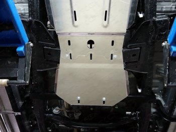 6 449 р. Защита раздаточной коробки ТСС Тюнинг Fiat Fullback (2016-2018) (алюминий 4 мм)  с доставкой в г. Калуга. Увеличить фотографию 1