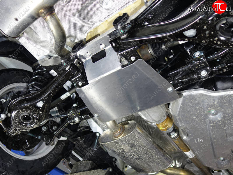 2 599 р. Защита заднего редуктора (алюминий) TCC  Ford Kuga  2 (2016-2019)  с доставкой в г. Калуга