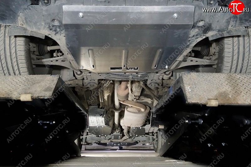 26 999 р. Защиты комплект (картер и кпп, бака, заднего редуктора) 2.0T 4WD ТСС Тюнинг  GAC GS8 (2016-2023) (алюминий 4 мм)  с доставкой в г. Калуга