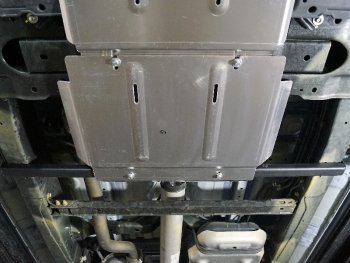 Защита раздаточной коробки 3-0D ТСС Тюнинг Isuzu D-Max RG DoubleCab дорестайлинг (2019-2024)  (алюминий 4 мм)