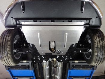 9 299 р. Защита картера ТСС Тюнинг Jeep Renegade (2015-2024) (алюминий 4 мм)  с доставкой в г. Калуга. Увеличить фотографию 1