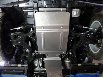 6 299 р. Защита картера ТСС Тюнинг  Land Rover Discovery  4 L319 (2009-2016) (алюминий 4 мм)  с доставкой в г. Калуга. Увеличить фотографию 1