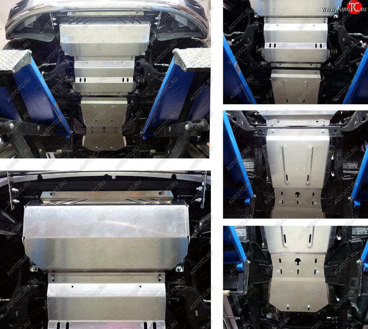 23 499 р. Защиты комплект (радиатор, картер, кпп, рк) ТСС Тюнинг  Mitsubishi Pajero Sport ( 3 QE,  3 QF) (2015-2022) (алюминий 4 мм)  с доставкой в г. Калуга