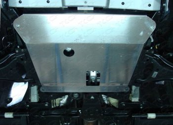 9 299 р. Защита картера и КПП ТСС Тюнинг  Nissan Terrano  D10 (2013-2016) (алюминий 4 мм)  с доставкой в г. Калуга. Увеличить фотографию 1