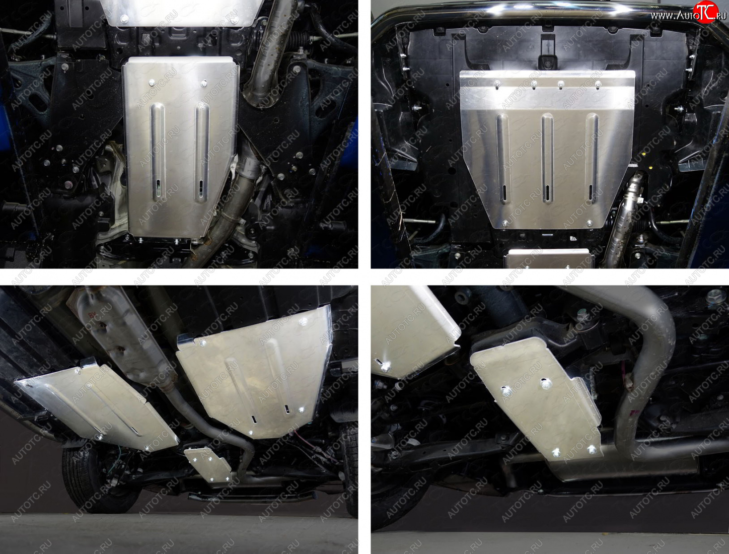 23 699 р. Защиты комплект (картер, кпп, задн - диффер, бак лев+ прав) ТСС Тюнинг  Subaru XV  GT/G24 (2017-2021) (алюминий 4 мм)  с доставкой в г. Калуга