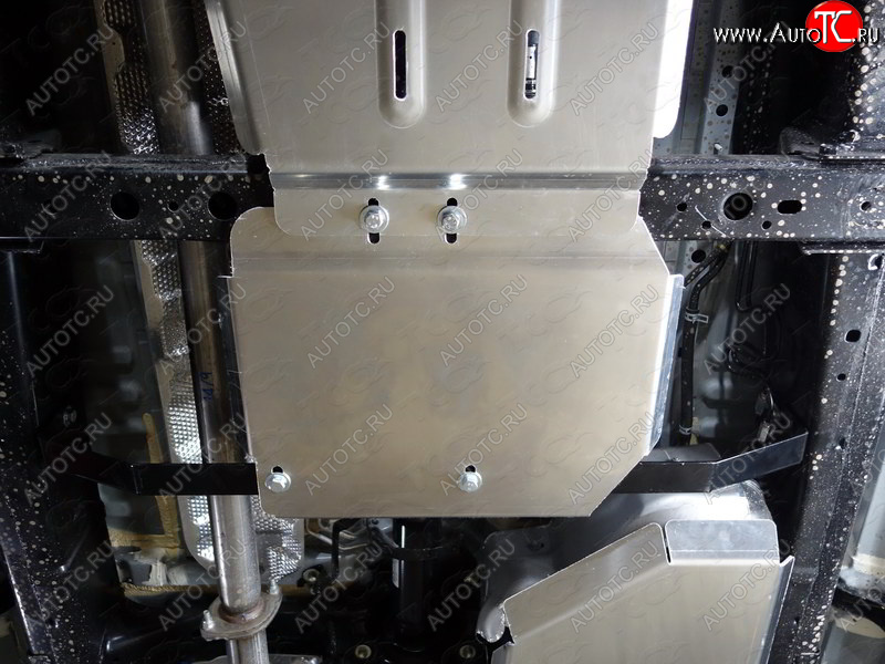 3 899 р. Защита раздаточной коробки ТСС Тюнинг Toyota Fortuner AN160 дорестайлинг (2015-2020) (алюминий 4 мм)  с доставкой в г. Калуга