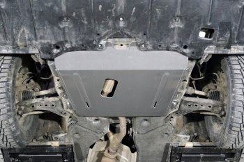 Защита картера и КПП ТСС Тюнинг Toyota Highlander XU70 (2020-2024)  (алюминий 4 мм)