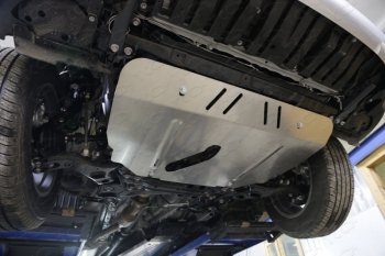 9 699 р. Защита картера и КПП ТСС Тюнинг  Toyota RAV4  XA40 (2012-2019) (алюминий 4 мм)  с доставкой в г. Калуга. Увеличить фотографию 1