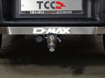 21 549 р. Фаркоп (тягово-сцепное устройство) TCC Тюнинг  Isuzu D-Max  RG DoubleCab (2019-2024) (оцинкованный, шар E, надпись D-MAX)  с доставкой в г. Калуга. Увеличить фотографию 1