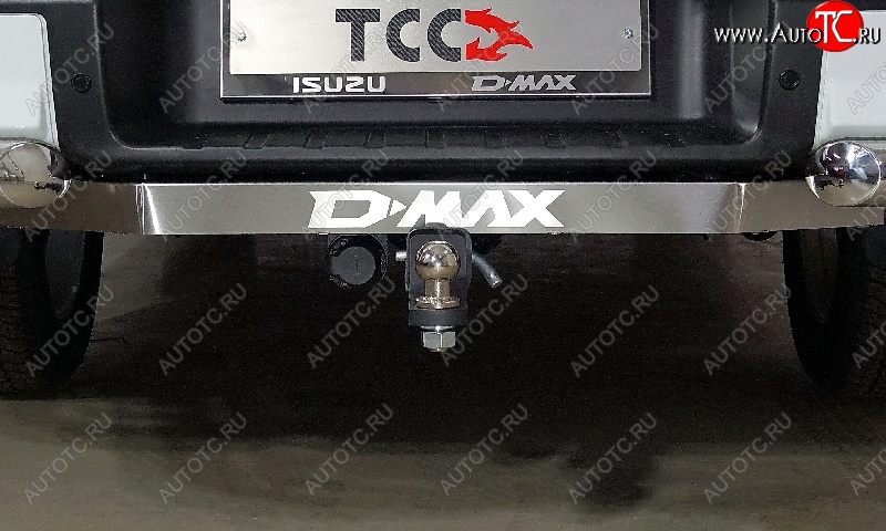 18 499 р. Фаркоп (тягово-сцепное устройство) TCC Тюнинг Isuzu D-Max RG DoubleCab дорестайлинг (2019-2024) (шар E, надпись D-MAX)  с доставкой в г. Калуга