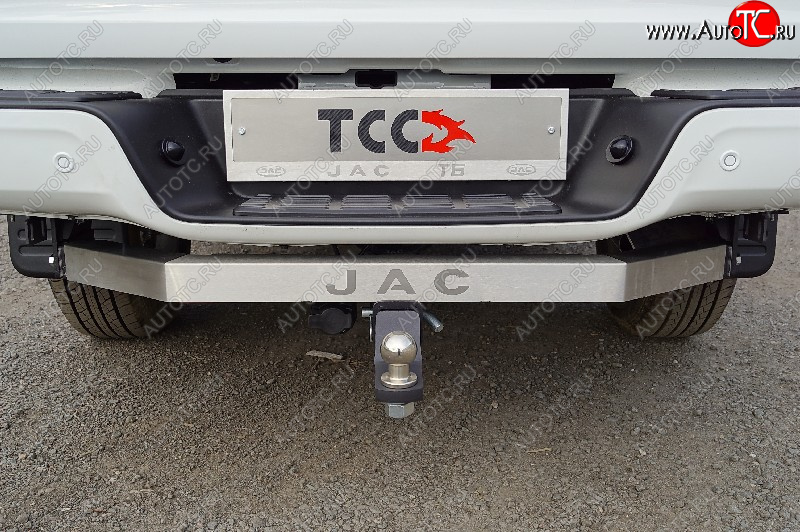 18 499 р. Фаркоп (тягово-сцепное устройство) TCC Тюнинг JAC T6 пикап (2018-2024) (шар Е, надпись JAC)  с доставкой в г. Калуга