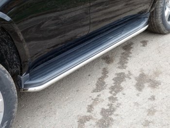 25 999 р. Защита порогов алюминий 50,8 мм, ТСС Тюнинг  Chevrolet Tahoe  K2UC (2014-2021)  с доставкой в г. Калуга. Увеличить фотографию 1