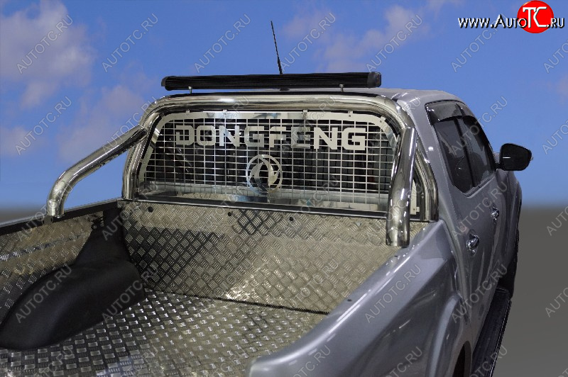 120 299 р. Защита кузова и заднего стекла (только для кузова) d 76,1 мм светодиодной фарой ТСС Тюнинг  Dong Feng DF6 (2022-2024) (нержавейка)  с доставкой в г. Калуга