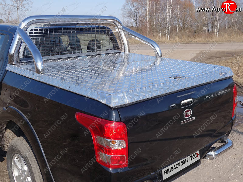 69 999 р. Защита кузова и заднего стекла (для крышки) d 76,1 мм ТСС Тюнинг  Fiat Fullback (2016-2018) (нержавейка)  с доставкой в г. Калуга