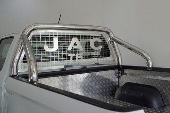 Защита кузова и заднего стекла (только для кузова) d 76,1 мм ТСС Тюнинг JAC (Джак) T6 (т) (2018-2024) пикап