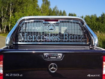 69 999 р. Защита кузова и заднего стекла (только для кузова) d 76,1 мм ТСС Тюнинг  Mercedes-Benz X class  W470 (2017-2020) (нержавейка)  с доставкой в г. Калуга. Увеличить фотографию 1