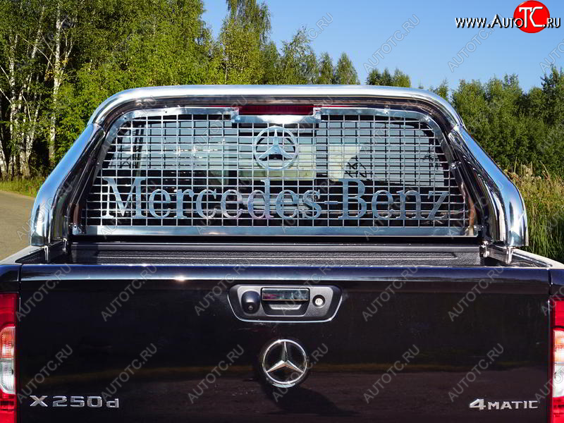 69 999 р. Защита кузова и заднего стекла (только для кузова) d 76,1 мм ТСС Тюнинг  Mercedes-Benz X class  W470 (2017-2020) (нержавейка)  с доставкой в г. Калуга