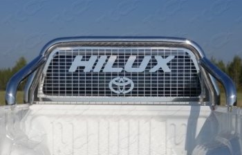 69 999 р.  Защита кузова и заднего стекла (только для кузова) d 76,1 мм ТСС Тюнинг  Toyota Hilux  AN120 (2016-2024) (нержавейка)  с доставкой в г. Калуга. Увеличить фотографию 1