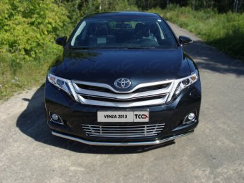 Декоративная вставка переднего бампера ТСС Тюнинг Toyota (Тойота) Venza (Венза)  GV10 (2012-2016) GV10 рестайлинг ()