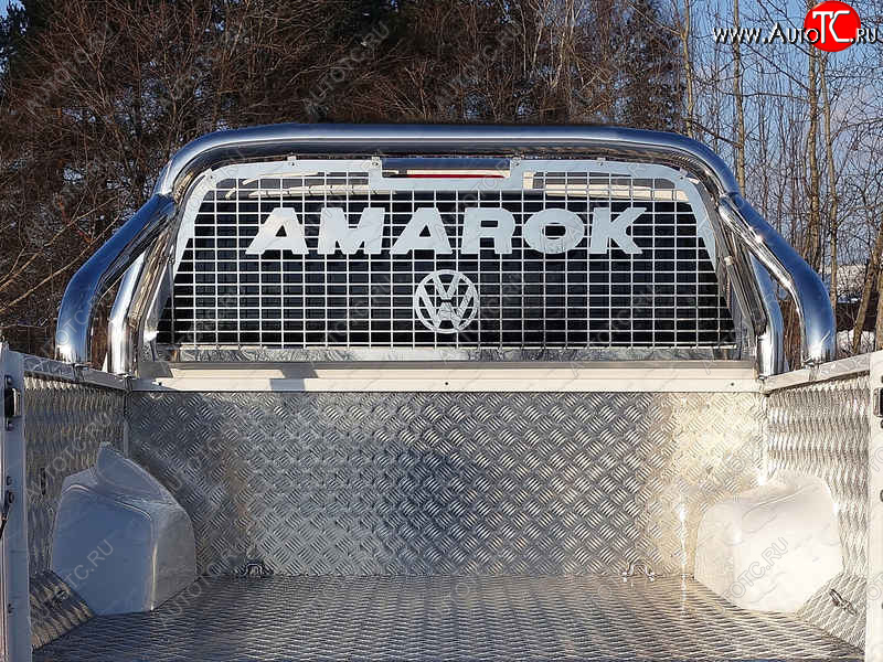 69 999 р. Защита кузова и заднего стекла (только для кузова) d 76,1 мм ТСС Тюнинг  Volkswagen Amarok (2016-2022) (нержавейка)  с доставкой в г. Калуга
