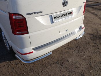 17 499 р. Защита заднего бампера (уголки, d60,3 мм) TCC  Volkswagen Multivan  T6 (2016-2019)  с доставкой в г. Калуга. Увеличить фотографию 1