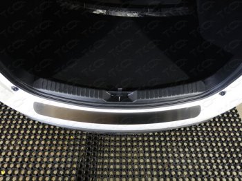 2 699 р. Накладка на задний бампер, ТСС Тюнинг  Mazda CX-5  KF (2016-2024) (Лист шлифованный)  с доставкой в г. Калуга. Увеличить фотографию 1