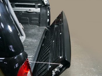 9 249 р. Накладка на задний бампер, ТСС Тюнинг  Mercedes-Benz X class  W470 (2017-2020) (крашенная черный цвет)  с доставкой в г. Калуга. Увеличить фотографию 1