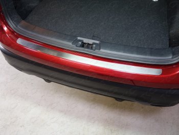 2 079 р. Накладка на задний бампер, ТСС Тюнинг  Nissan Qashqai  2 (2013-2019) (лист шлифовпанный)  с доставкой в г. Калуга. Увеличить фотографию 1
