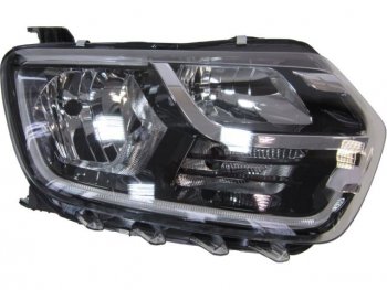 8 649 р. Правая фара (диодная) BodyParts Renault Duster HM (2020-2024)  с доставкой в г. Калуга. Увеличить фотографию 1