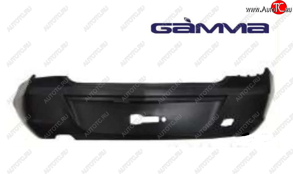 5 449 р. Бампер задний GAMMA  Chevrolet Cobalt (2016-2019) (Неокрашенный)  с доставкой в г. Калуга