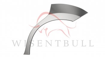 Левая задняя ремонтная арка (внешняя) Wisentbull Suzuki Solio (2005-2010)