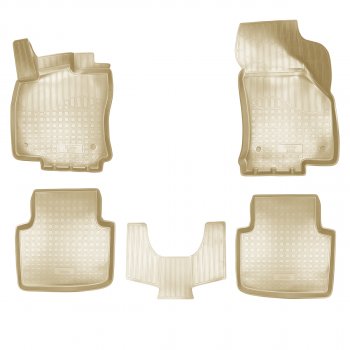 Коврики салонныеI 3D Norplast Skoda (Шкода) Superb (Супер)  B8 (3V) (2015-2019) B8 (3V) лифтбэк дорестайлинг
