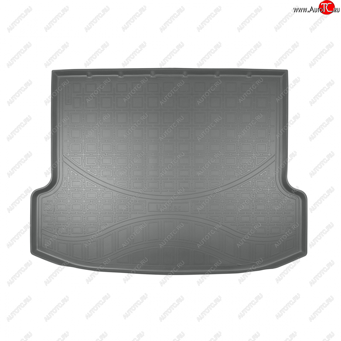 1 759 р. Коврик в багажник (полноразмерное запасное колесо) Norplast Unidec  Chery Tiggo 7 PRO (2019-2024) (Серый)  с доставкой в г. Калуга