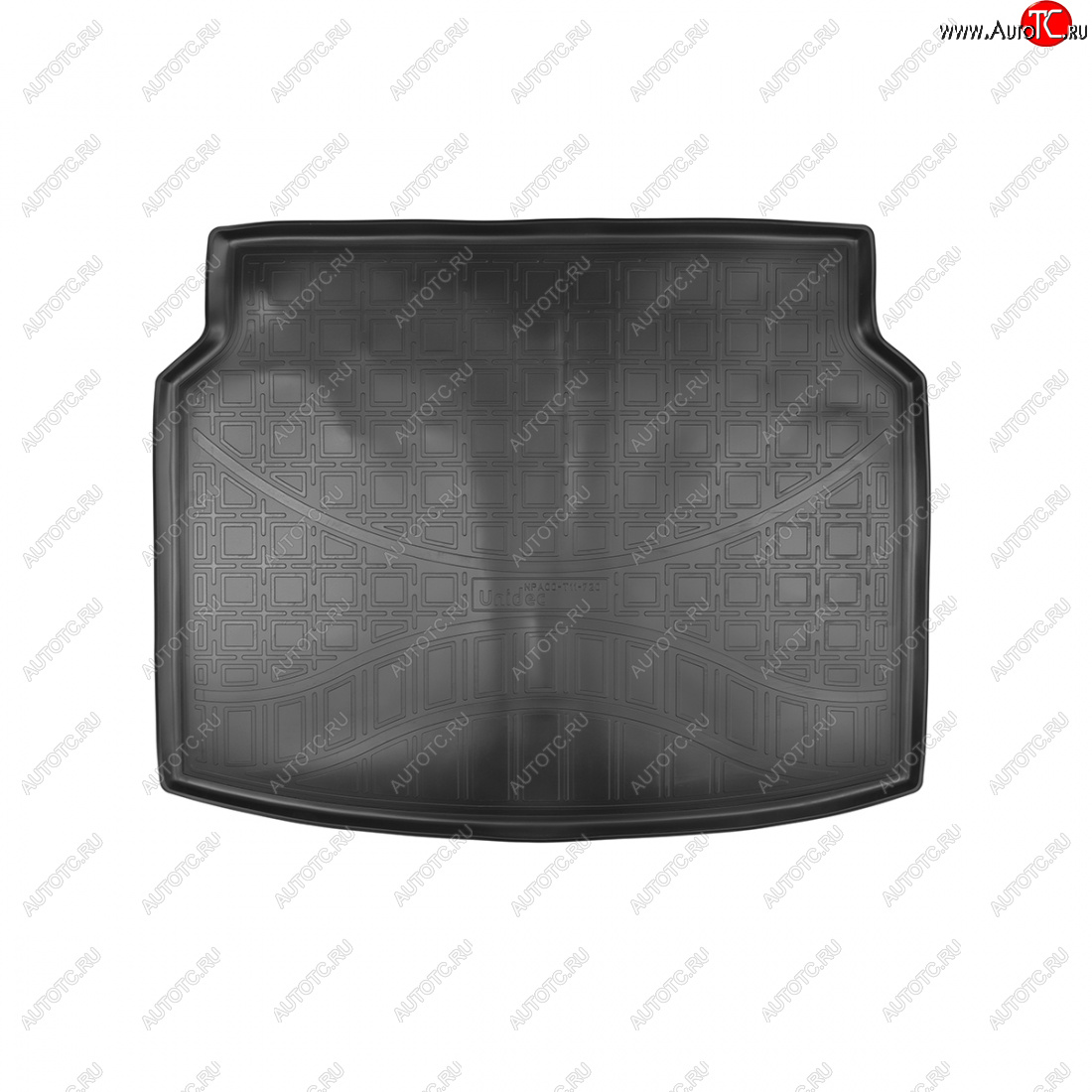 1 399 р. Коврик в багажник Norplast Unidec Chery Tiggo 4 рестайлинг (2018-2024) (Чёрный)  с доставкой в г. Калуга