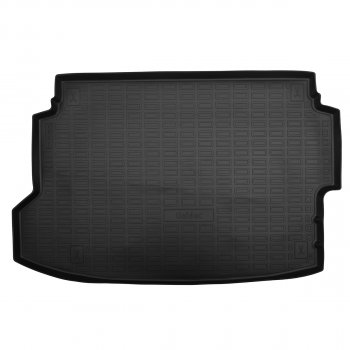 1 599 р. Коврик в багажник (с фальшполом, без сабвуфера) Norplast Unidec  Hyundai Bayon  BC3 (2021-2024) (Чёрный)  с доставкой в г. Калуга. Увеличить фотографию 1