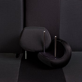 4 949 р. Комплект чехлов для сидений (РЗС 40/60, 2Г жаккард) Дублин Lord Autofashion  Chevrolet Cobalt (2011-2023), Ravon R4 (2016-2020) (черный, вставка Ёж Белая, строчка черная)  с доставкой в г. Калуга. Увеличить фотографию 7
