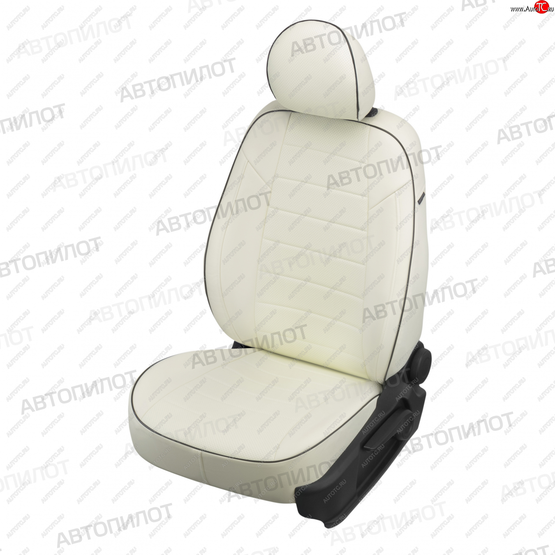 13 449 р. Чехлы сидений (экокожа) Автопилот  Geely Atlas Pro  NL3 (2019-2024) (белый)  с доставкой в г. Калуга