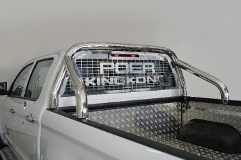 Защита кузова и заднего стекла (только для кузова) d 76,1 мм ТСС Тюнинг Great Wall (Грейт) Poer KingKong (поэер) (2021-2024) пикап