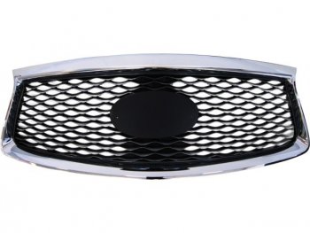 27 499 р. Решётка радиатора (чёрная) BodyParts INFINITI QX60 L50 рестайлинг (2016-2021)  с доставкой в г. Калуга. Увеличить фотографию 1