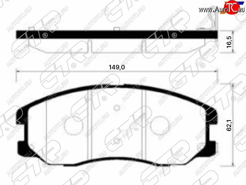 2 499 р. Колодки тормозные передние FL-FR SAT Chevrolet Captiva 1-ый рестайлинг (2011-2013)  с доставкой в г. Калуга