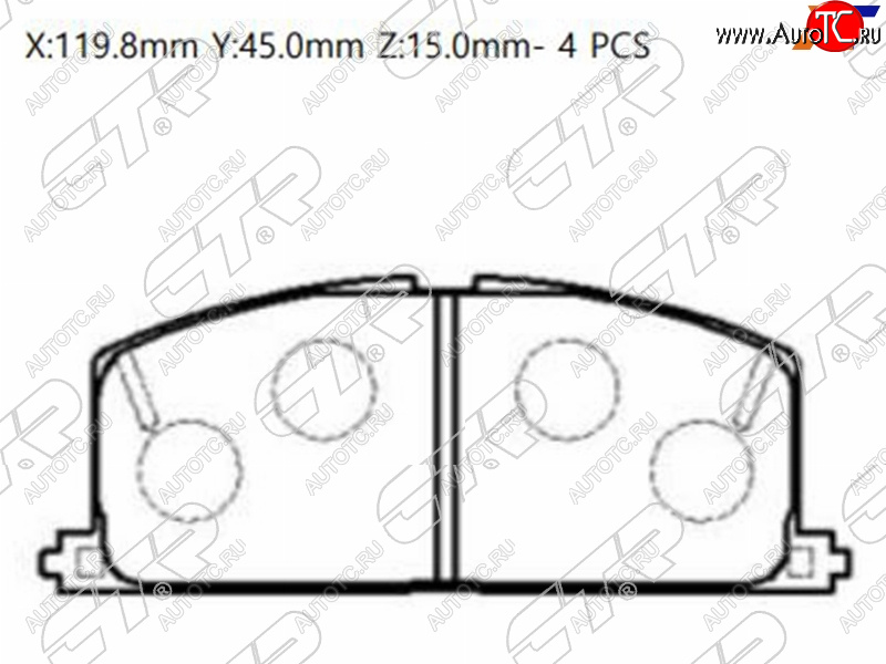 1 759 р. Колодки тормозные перед FL-FR SAT Toyota Corolla E210 седан дорестайлинг (2018-2022)  с доставкой в г. Калуга