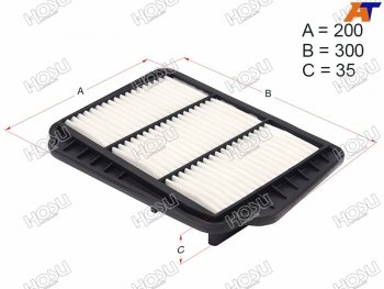 349 р. Фильтр воздушный HOSU  Chevrolet Lacetti ( седан,  универсал,  хэтчбек) (2002-2013), Daewoo Nubira  J200 (2003-2008)  с доставкой в г. Калуга. Увеличить фотографию 1