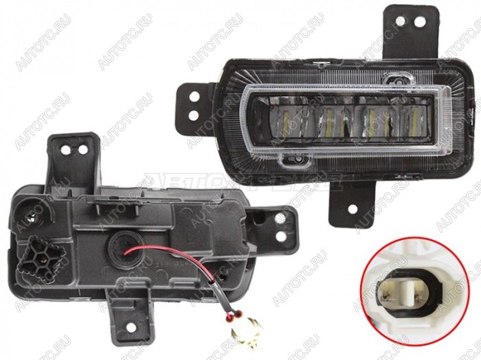 3 379 р. Левая противотуманная фара SAT  Geely Coolray  SX11 (2018-2023) дорестайлинг  с доставкой в г. Калуга