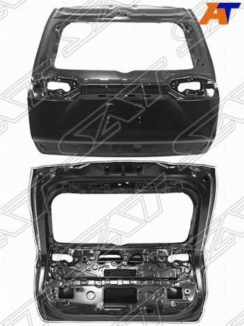 27 999 р. Дверь багажника SAT  Toyota RAV4  XA50 (2018-2024)  с доставкой в г. Калуга. Увеличить фотографию 1