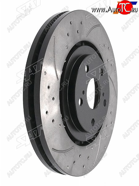 13 399 р. Комплект дисков тормозных передний перфорированные Ø 328mm SAT Lexus RX350 AL10 рестайлинг (2012-2015)  с доставкой в г. Калуга