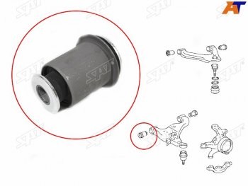369 р. Сайлентблок переднего нижнего рычага FR-FL SAT  Toyota Hilux ( AN10,AN20,  AN20,AN30,  AN120) (2004-2024) дорестайлинг, 1-ый рестайлинг,  2-ой рестайлинг, дорестайлинг, 1-ый рестайлинг, 2-ой рестайлинг  с доставкой в г. Калуга. Увеличить фотографию 1