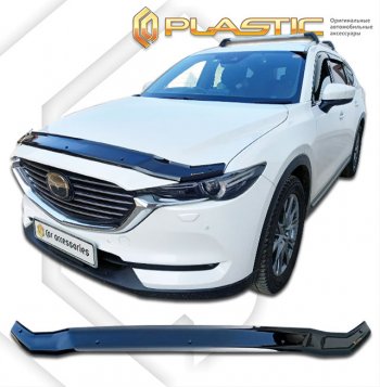 Дефлектор капота CA-Plastic Mazda CX-8 KG2P KG5P дорестайлинг (2017-2022)