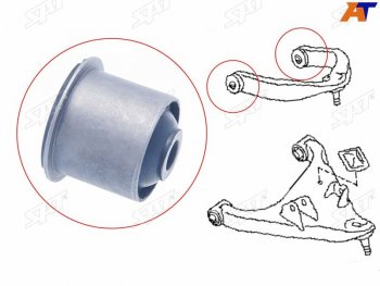 559 р. Сайлентблок верхнего рычага FR SAT  Nissan Patrol  6 (2010-2017) Y62 дорестайлинг, Y62 рестайлинг  с доставкой в г. Калуга. Увеличить фотографию 1